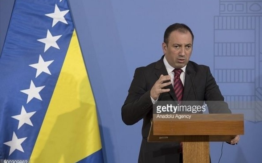Глава МИД: Босния и Герцеговина выступает за мирное урегулирование карабахского конфликта в рамках суверенитета Азербайджана