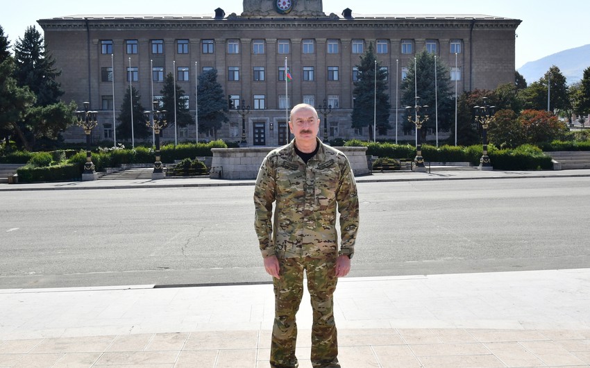 President Ilham Aliyev: When our lands were occupied all major powers were behind Armenia and today's history shows it