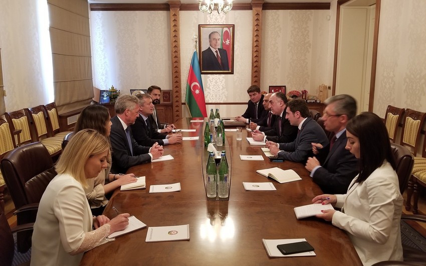 Elmar Mammadyarov met with Chairman of Chamber of Deputies of National Congress of Argentina