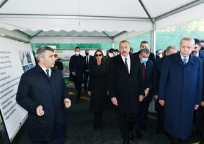 Ильхам Алиев и Реджеп Тайип Эрдоган ознакомились с проектом Умное село в Зангилане 
