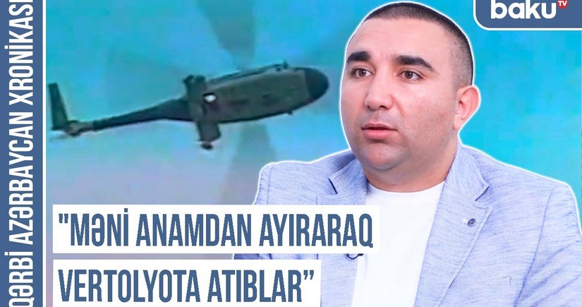 Qərbi Azərbaycan Xronikası: Helikopterlə xilas edilən körpənin tarixçəsi