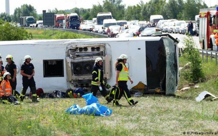 Чешские туристы попали в аварию в Германии