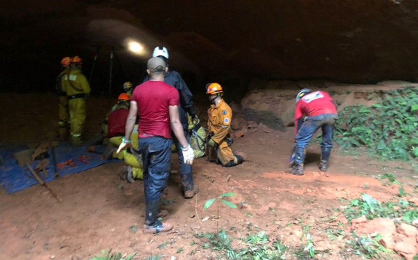 Braziliyada mağarada uçqun nəticəsində 9 yanğınsöndürən həlak olub
