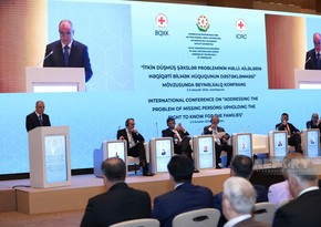 International conference on missing persons takes place in Baku