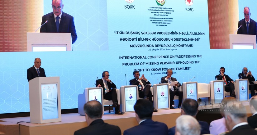 International conference on missing persons takes place in Baku