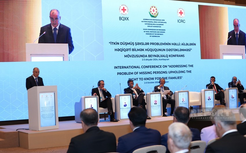 International conference on missing persons takes place in Baku