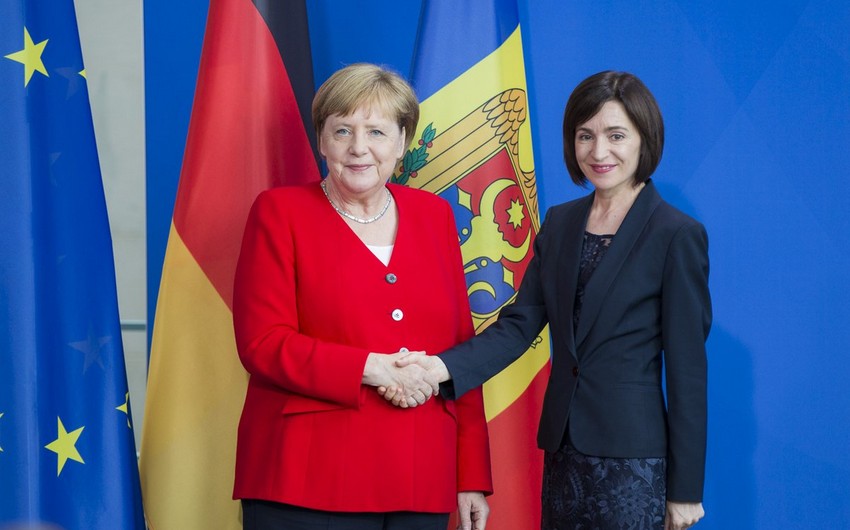 Merkel Moldova prezidenti ilə qaz təchizatı məsələlərini müzakirə edib