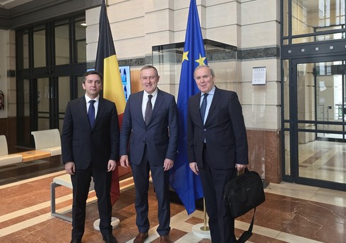 Главный переговорщик COP29 и посол Азербайджана встретились с официальными лицами Бельгии