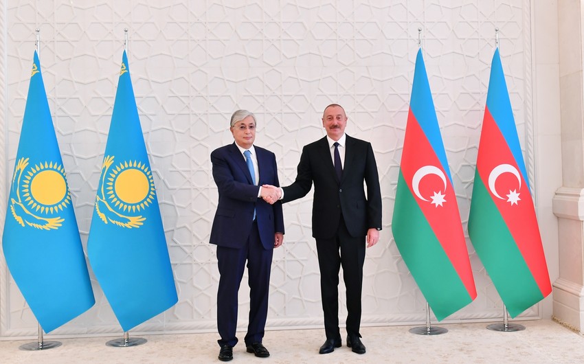 Kazakhstan's Tokayev congratulates President Aliyev on New Azerbaijan Party's victory in Milli Majlis elections