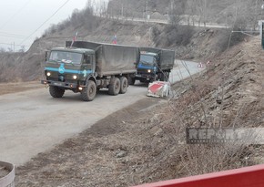 По дороге Ханкенди-Лачын беспрепятственно проехали 80 автомобилей российских миротворцев