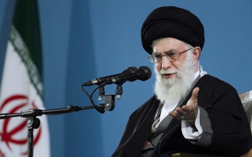 ​Xamneyi: İran və ABŞ-ın Yaxın Şərq üzrə siyasəti bir-birinə tamamilə əksdir