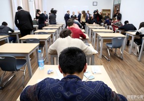 Media tour observes exam process in ASOIU and UFAZ - PHOTO REPORT