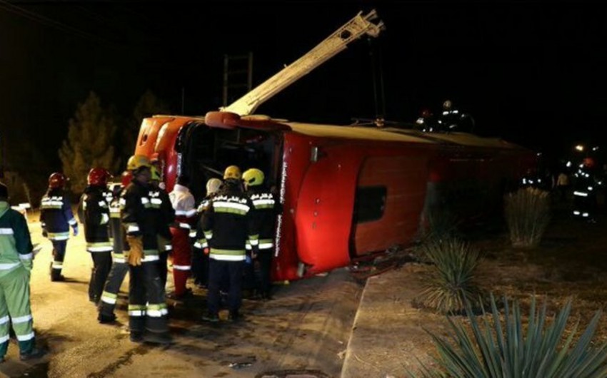 Iran bus crash claims 9 lives, 18 injured