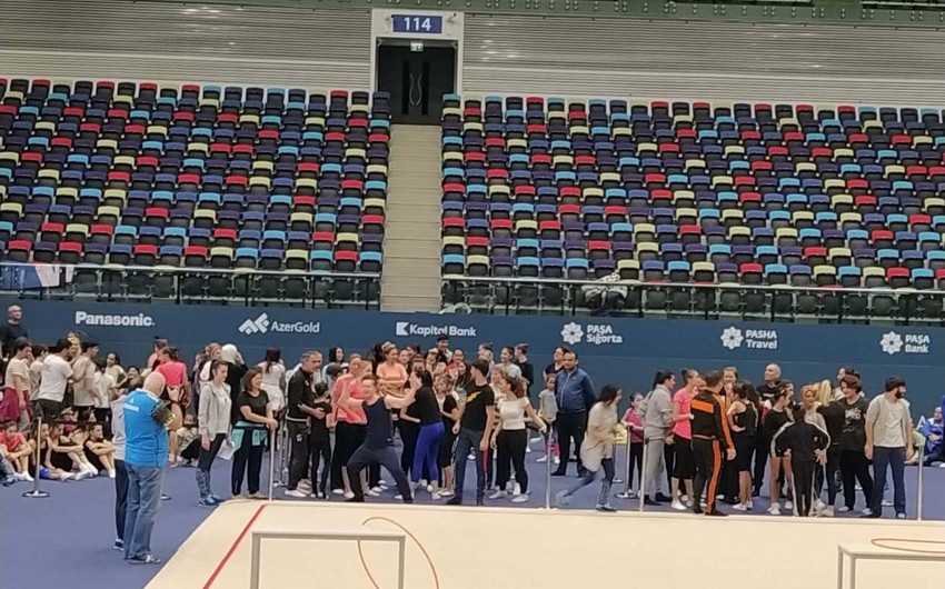 Azərbaycan Gimnastika Federasiyası ilk dəfə valideynlərin də iştirakı ilə Estafet Yarışları keçirib
