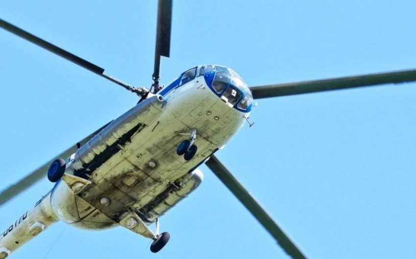 Rusiyada helikopter qəzaya uğrayıb, pilot ölüb