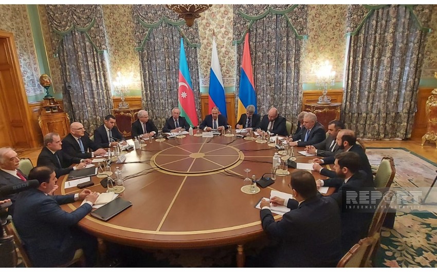 В Москве завершилась встреча глав МИД Азербайджана, России и Армении