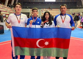 Azərbaycan taekvondoçuları Avropa birinciliyini 5 medalla başa vurublar