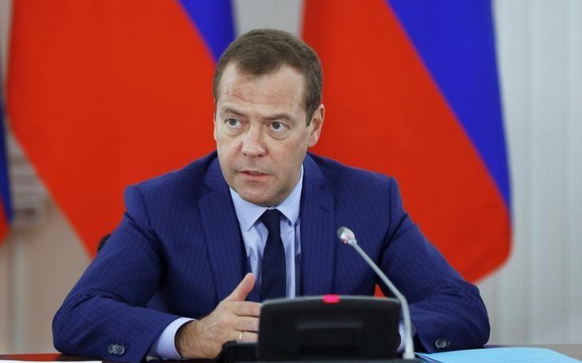 Dmitri Medvedev Prezident İlham Əliyevə məktub göndərib