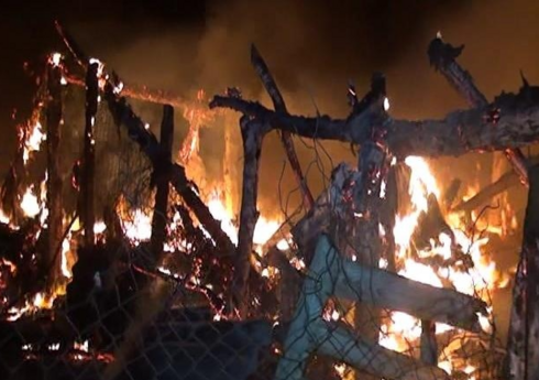 В Лянкяране сгорел дом, есть пострадавшие