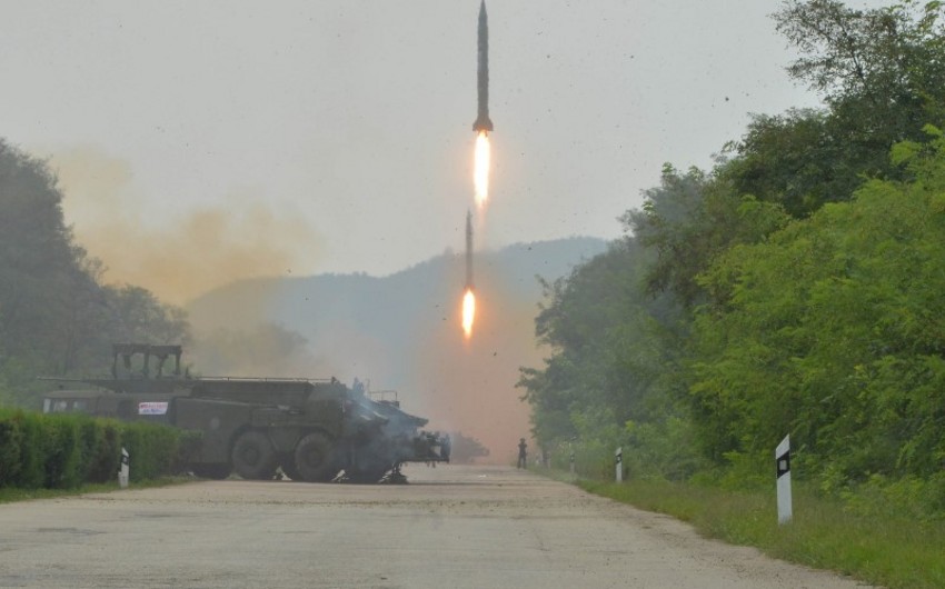 В КНДР испытали новый ракетный двигатель