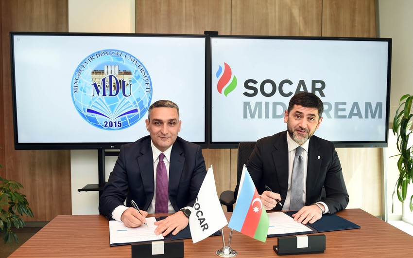 SOCAR и Мингячевирский госуниверситет подписали меморандум о сотрудничестве
