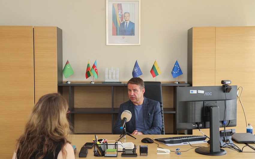 Посол: Литва поддерживает развитие Среднего коридора