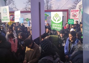 Demonstration on Khankandi-Lachin road continues, protesters are in high spirits