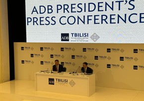 ADB prezidenti: Cənubi Qafqazda sülhün bərqərar olması üçün siyasi sabitlik və təhlükəsizlik vacibdir