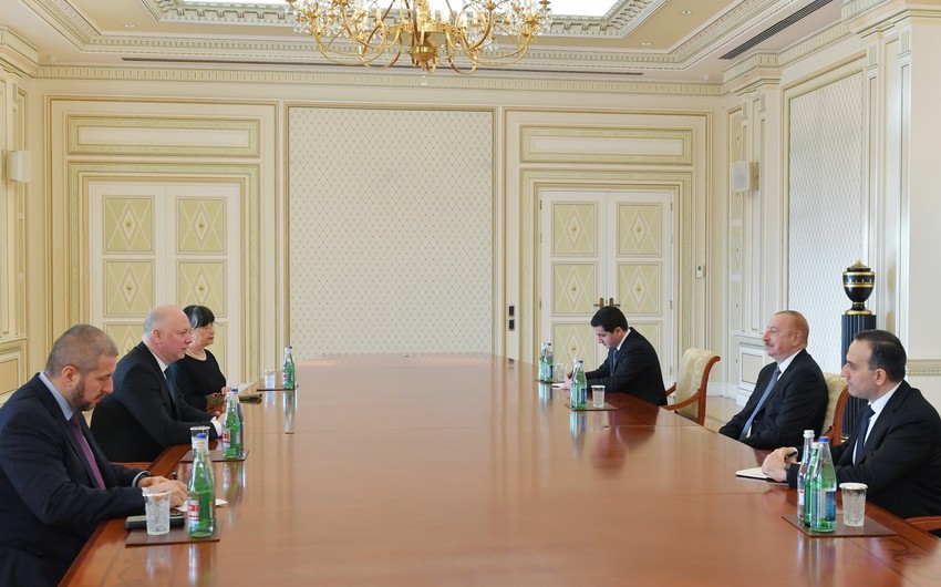 Президент Ильхам Алиев принял председателя Народного собрания Болгарии