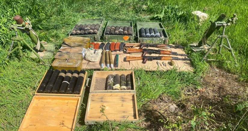 В Агдамском районе обнаружены боеприпасы