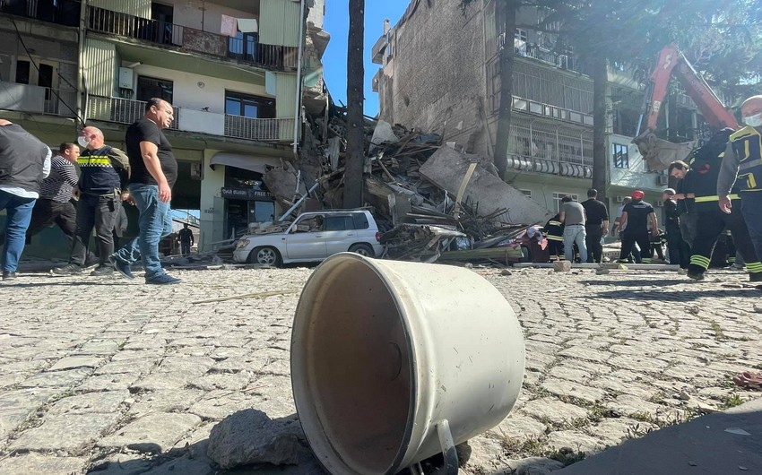 Nearly 15 remain under rubble in Batumi
