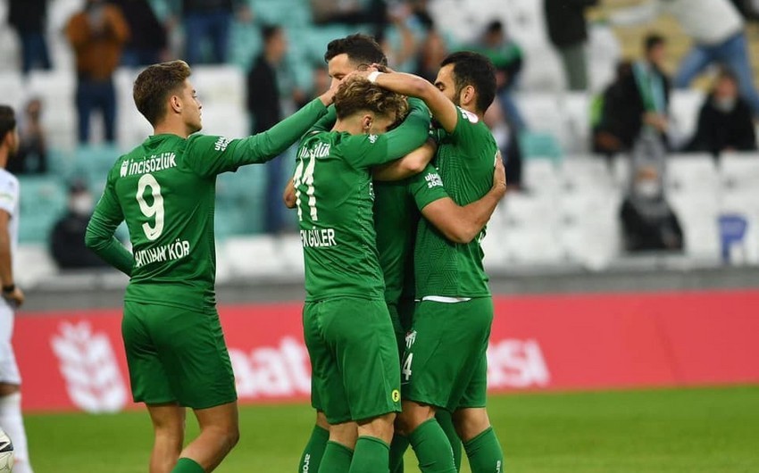 Намик Алескеров забил очередной гол за Бурсаспор