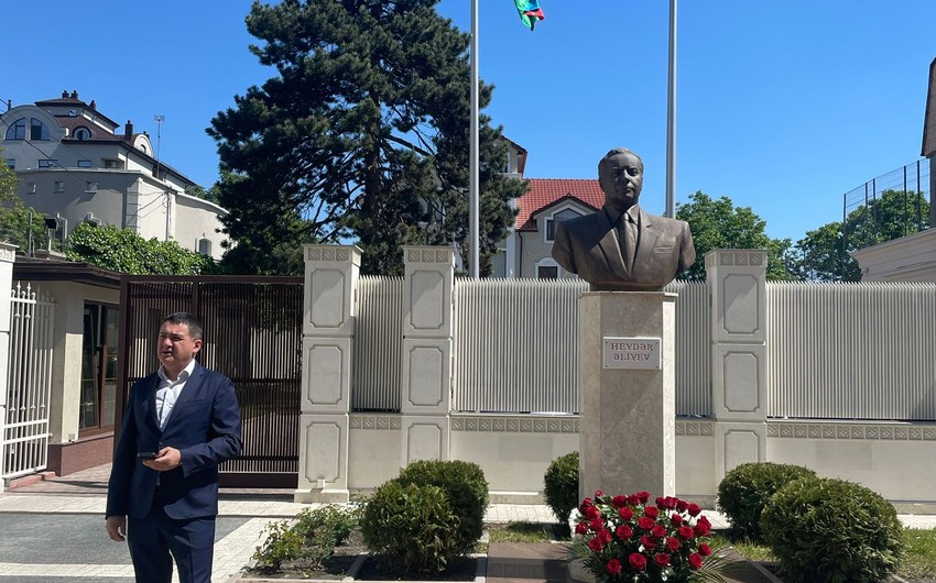 Moldovada Heydər Əliyevin anadan olmasının 101-ci ildönümünü qeyd edilib
