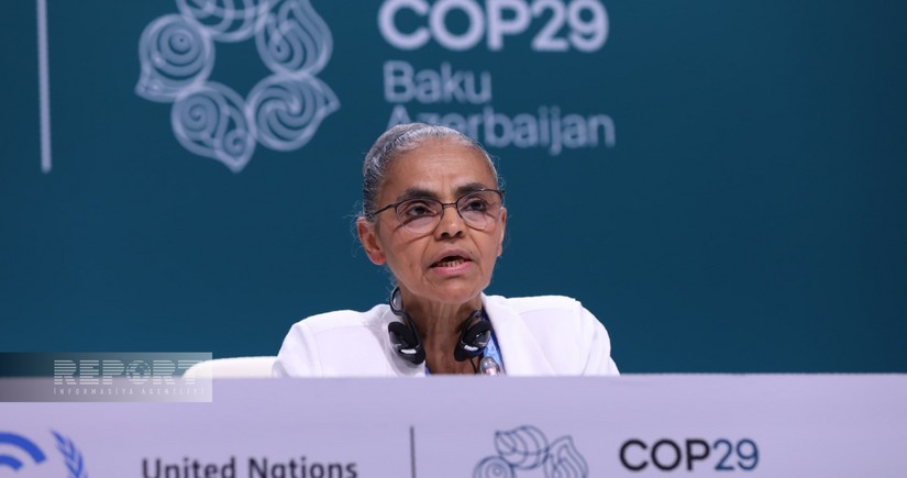 Marina Silva: Karbon bazarının yaradılması ekoloji bütövlüyün təmin edilməsi üçün prioritetdir