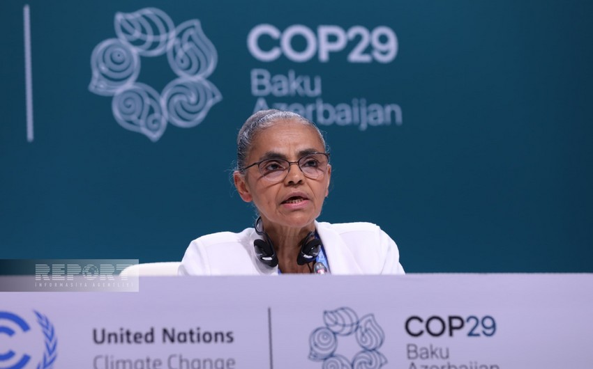 Marina Silva: İqlim maliyyəsi həssas ölkələrə güzəşt deyil, iqlimlə mübarizə üçündür