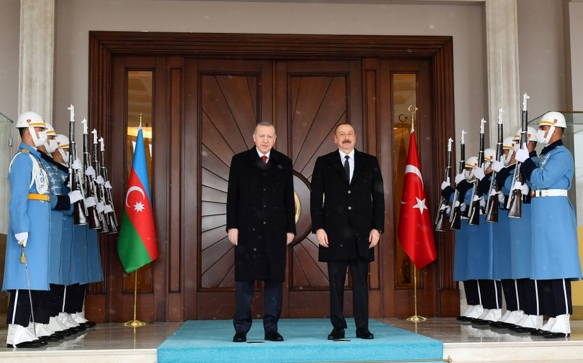Azerbaijani, Turkish presidents discuss possibility of increasing gas supplies to Europe