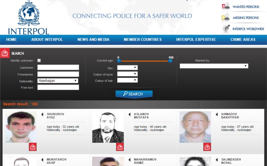 Задержан азербайджанский бизнесмен, разыскиваемый по линии Интерпола