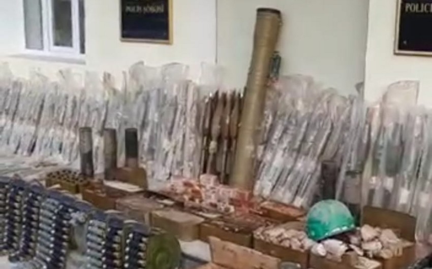 В Губадлы обнаружены боеприпасы