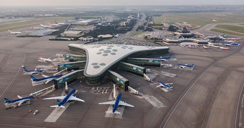 Heydar Aliyev International Airport serves more than 36 million passengers