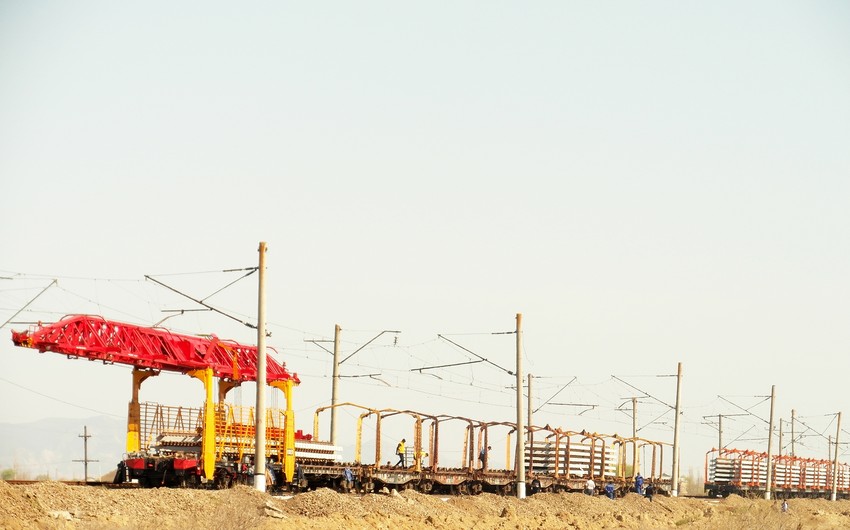 Azerbaijan launches repair of more 9.3 km railway