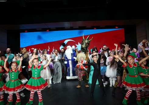 Фонд Гейдара Алиева организовал для детей праздничное веселье