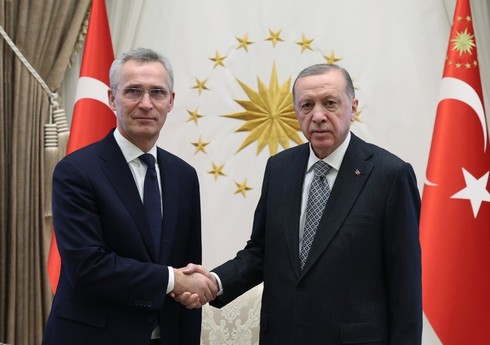 Эрдоган и Столтенберг обсудили последние события в РФ и вопрос членства Швеции в НАТО