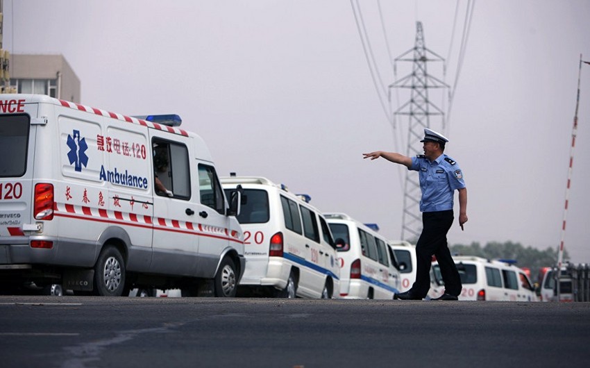 Çində zəncirvari yol qəzası nəticəsində 14 nəfər ölüb