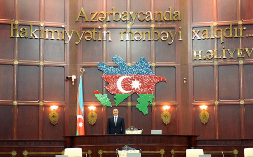 ​Президент Ильхам Алиев выступил на заседании Милли Меджлиса