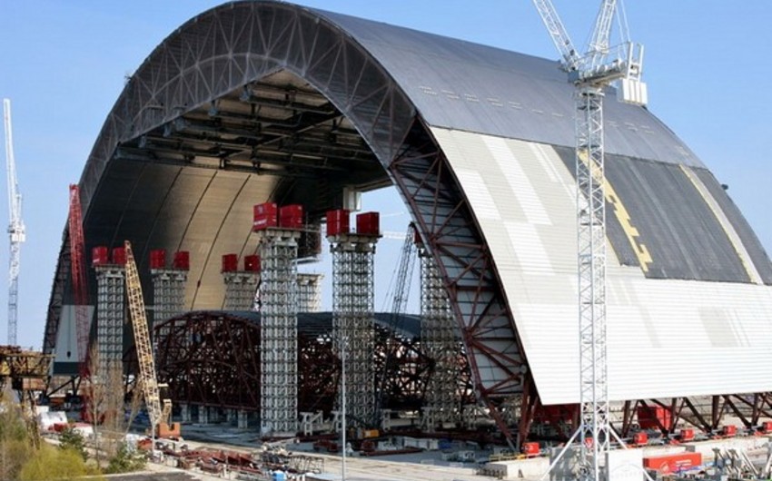 В ноябре начнется возведение защитной арки над Чернобыльской АЭС