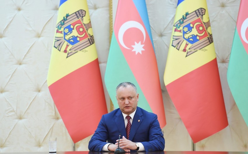 Додон: Отношения Молдовы и Азербайджана обладают большим потенциалом