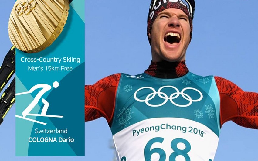 Swiss skier wins cross-country gold in Pyeongchang