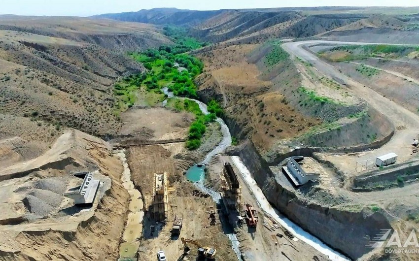 Talış-Tapqaraqoyunlu-Qaşaltı yeni avtomobil yolunun tikintisi sürətlə davam etdirilir