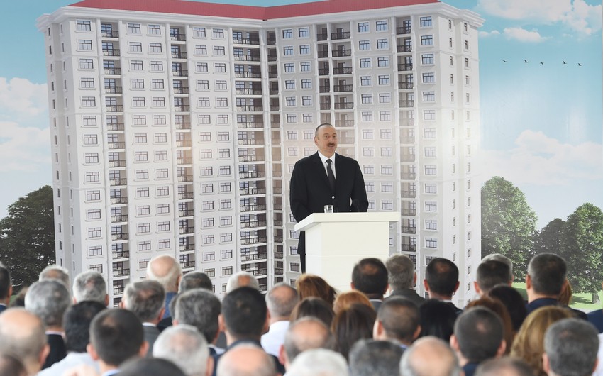 Azərbaycan Prezidenti: Jurnalistlər üçün üçüncü binanı maksimum üç ilə tikməliyik