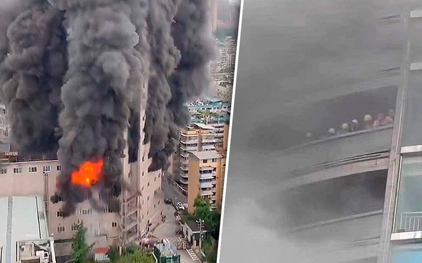 Fire at shopping center in China's southwest kills 16